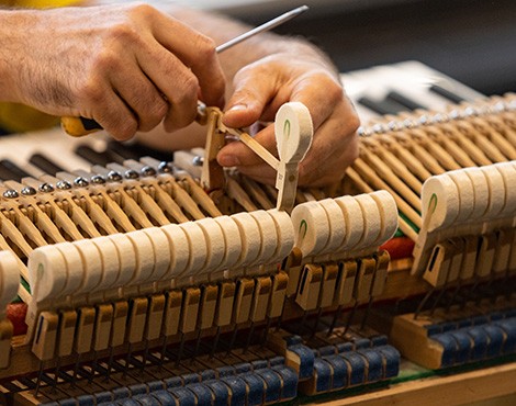 Pflege des Instruments Klavier finanzieren